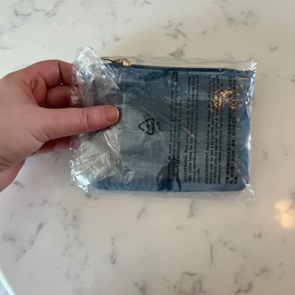 Madewell Recycled Reusable Tote in Wave Rider